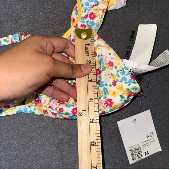 NWT Forever 21 Womens Floral Underwire Bikini Top - Picture 5 of 6